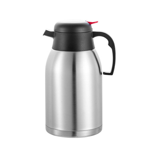 Carafe à café isolée sous vide avec couvercle sécurisé,-2500ML