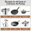 Premium Flame Concentrator For Stove Provide Even Heat 5