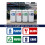 8Pcs Recycling Sticker Set Waterproof PVC-Garbage sorting stic 3