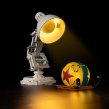 Lighting Kit with Soft Illumination and Hidden Wiring Design for 21357 Pixar Set