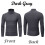 (DarkGray,XL)Warmer einfarbiger Herrenpullover mit hohem Kragen Pulli Pulli Oberteile Rollkragenshirts 1