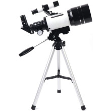 Astronomical Telescope 70mm Large Aperture HD Refractor with Metal Focus for Moon and Planet Viewing