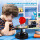 Solar System Orrery Model Kit with Light‑Up Sun, Interactive Earth Moon Simulation, Educational Planetarium for Classroom 4