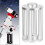 Telescope Extension Column 200mm Heavy Duty for EQ5 Equatorial Mount Stable Viewing Height 4