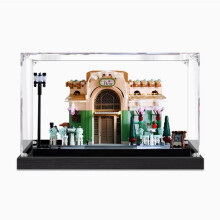 Display Case for  10362 French Cafe, Clear Dustproof Acrylic Box with Crystal Visibility 2MM