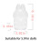 Acrylic Display Case Compatible with Labubu Macaron Doll, Clear Dustproof Protective Shell with Silicone Strap 5