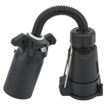 7-Wege-Rund-Anschlusskabeladapter für Anhänger, Wohnmobil, Lkw