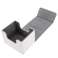 Durable PU Leather Trading Card Storage Box with Secure Closure and ScratchResistant Finish for Collectors