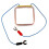 Electromagnetic Coil for Physics Experiments, Square Copper Coil Teaching Tool with Durable Design 1