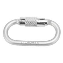 30KN Aluminiumlegierung Auto-Sperrkarabiner für Bergsteigen und Paragliding