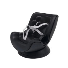 Black Purple 17cm Doll Car Seat with 360 Rotation Display and Dual Mount Design, Cute Desk and Air Vent Holder