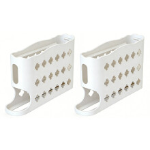 4-Layer Eggs Holder Automatic Rolling Eggs Container-off white1