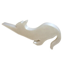 Butoirs de porte uniques pour chaton, protections de-Blanc