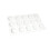 High Quality 15 Pocket Silicone Molds Dessert Making Tool-White 1