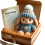 Plüsch-Osterhasen, Geschenkbox, weiche-Typ C blau 1