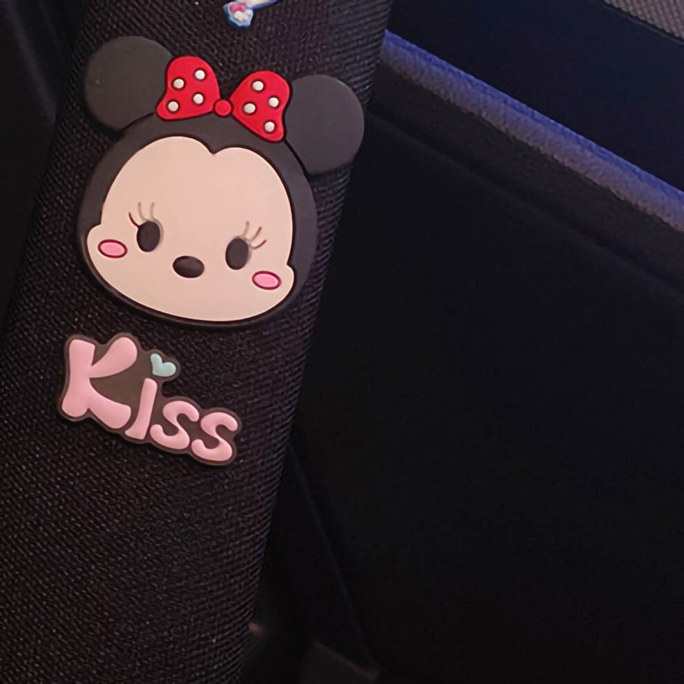 Cute Cartoon Car Seat Belt Shoulder Pad Abs Safety Cushion For Type6 3361390198591