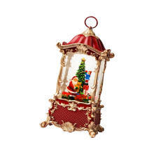 Festival Crystal Snow Globes Musical Lanterns For Holiday