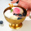 Nonrust Steel Serving Dish with Sturdy Construction for-Gold S 7