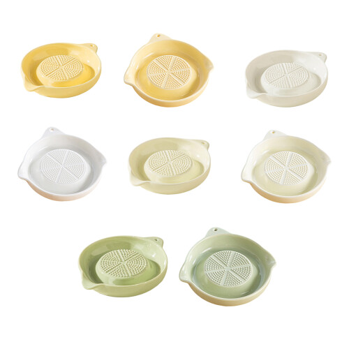 Multifunctional Ceramic Garlic Crusher for-Milky white S