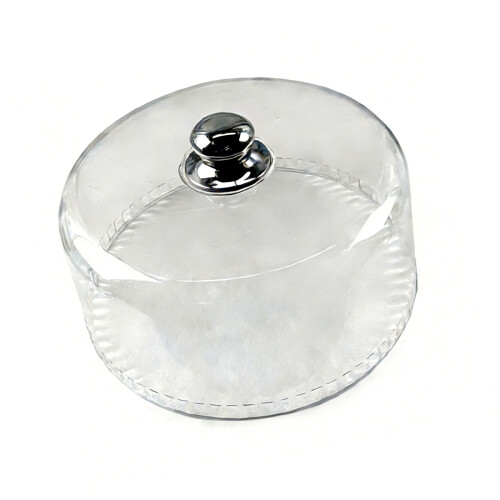 Plastic Cake Cover for Camping Transparent Large Capacity-30x13