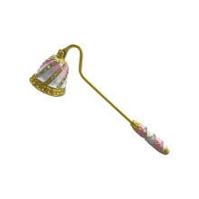 Antique Enameled Design Candle Extinguishing Tool with Long