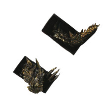Dragon Bookends Decorative Bookends for Shelf Decors Resin-Gold