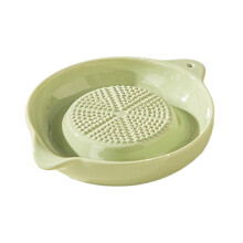 Ceramic Garlic Gingers Grinder Manual Operation Round-Green S