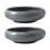 Japanese Ceramic Snacks Dish Handcrafted Traditional-gray blue 1