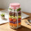 Freshness Food Holders Square Plastic Container with-Blue 3