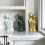 Couples Hugging Sculpture,Abstract Art Couple Statues-White 5