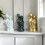 Couples Hugging Sculpture,Abstract Art Couple Statues-White 7