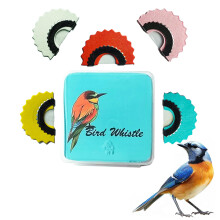 Realistic Bird Call Whistle Set, Authentic Chirping Sound Toy for Outdoor Birdwatching, 5 Colors