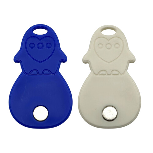 Magnetic Storage Kitchen Tool Ergonomic Grip-blue and white