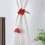 Classical Flower Shape Curtain Ties Polyester-2 dark green 6