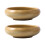 Easy to Maintain Ceramic Serving Bowl with-Flambe Warm White 1