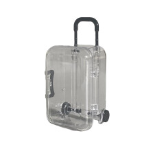 4pcs Miniature Suitcase Party Favor Boxes, Dollhouse Luggage Set for Jewelry, Toys and Decor