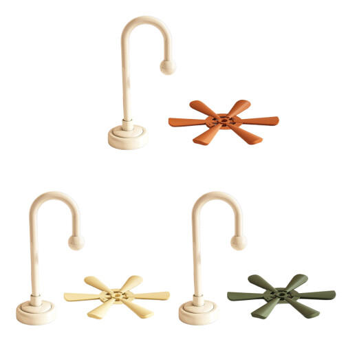 Protective Heat Resistant Trivet Mat with Rack for-Green 2