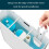 Bathroom Tablet Cleaning Tablet Hanger For Toilet-Plastic White 7