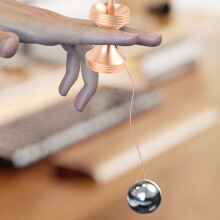 Roségoldlegierung Gyroskop Desktop-Spielzeug, Stressabbau & Entspannung