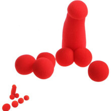 Magic Sponge Balls Set Funny Banana Prank Comedy Props Easy Sleight Trick for Adults