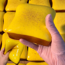 2Pcs Butter Toast Squishy Toys, Super Soft Slow Rising Bread for Stress Relief Adults and Kids