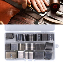 52Pcs High Speed Steel Leather Punch Cutter Set with Storage Box