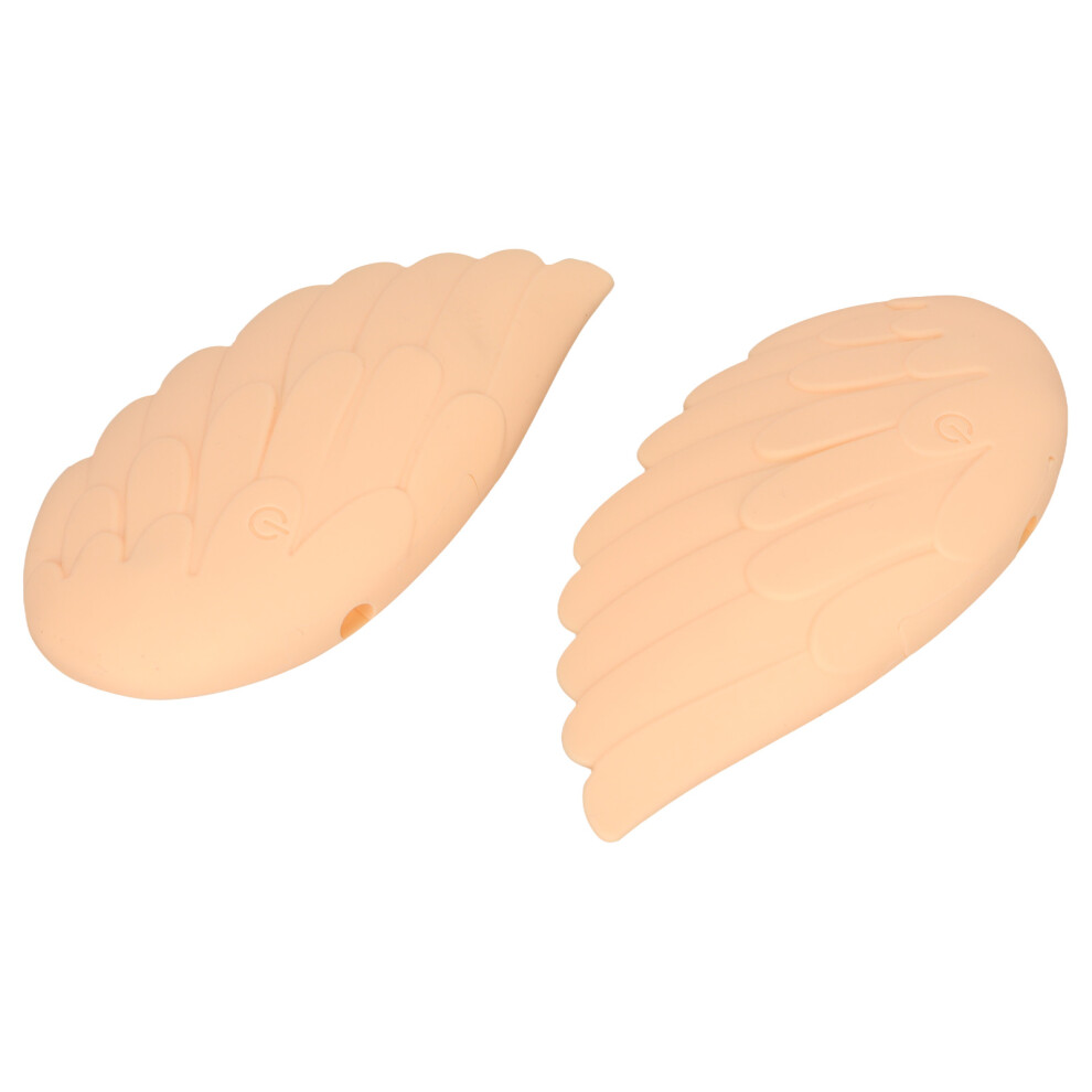 Silicone Wireless Breast Massager 100mAh Lithium Battery Electric Care