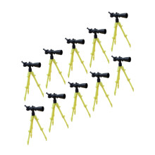 12Pcs Miniature Telescope for Dollhouse Decor Realistic Design Durable Finish Safe Material Random Color