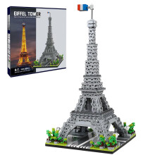 Eiffel Tower Building Blocks Microscale Paris Landmark Model Kit with Accurate Architectural Detail