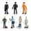 Miniature People Figurines Hand Painted Realistic Human Figures for Model Train Layouts 4