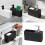 Liquid Soap Dispenser Hand Soap Dispenser Soap-Black  Black . 3