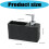 Soap Dispenser Empty Pump Press Bottle For-White  Black . 4