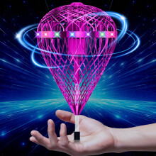 USB Rechargeable Flying Orb Ball Toy with HandControlled 3D Flips, Interactive Hover Fun for Kids Teens Adults