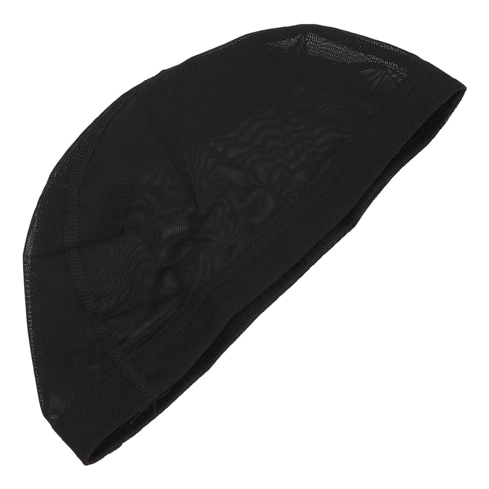Unisex Black Nylon Wig Hair Nets 3Pcs
